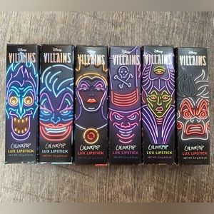 Colourpop Disney Villains Lipstick Full Collection NEW!